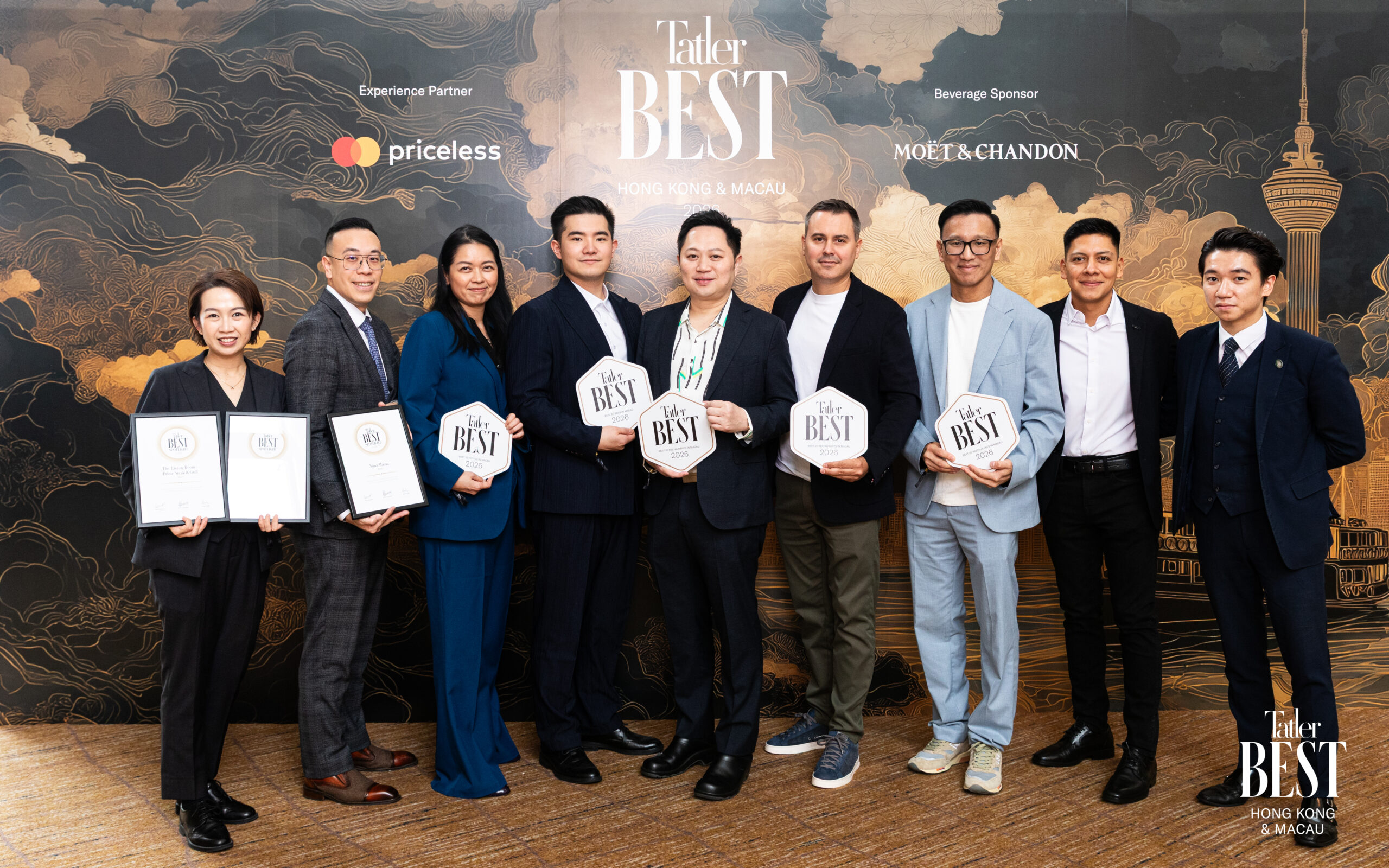 新濠於2026年度《香港及澳門 Tatler Best》榜單中獲多項殊榮